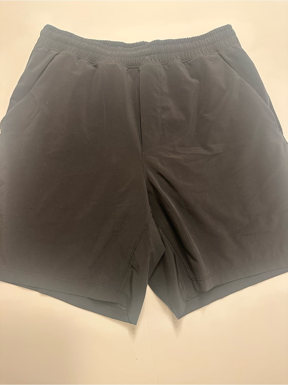 Lululemon Black Lined Running Shorts Size Medium